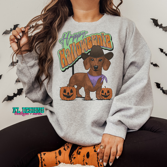 Western Happy Halloweenie (sublimation)