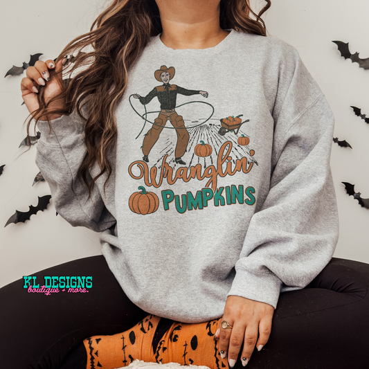 Wranglin’ Pumpkins (sublimation)