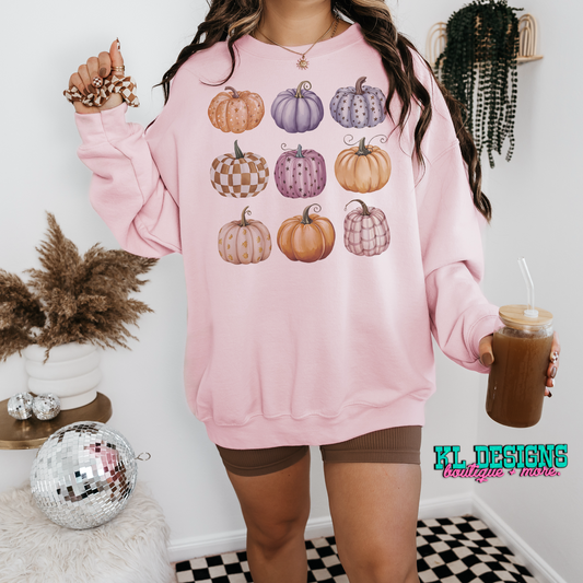 Girly Printed Pumpkins (sublimation)