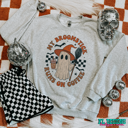 My Broomstick Runs On Coffee (sublimation)