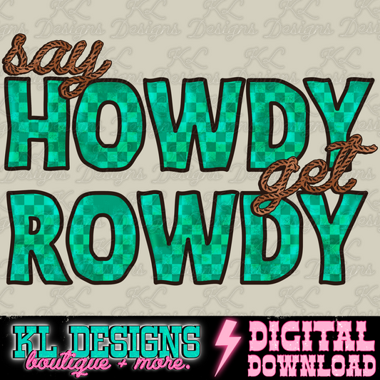 Say Howdy | Digital Download