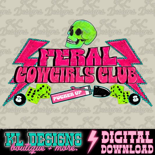 Feral Cowgirls Club | Digital Download