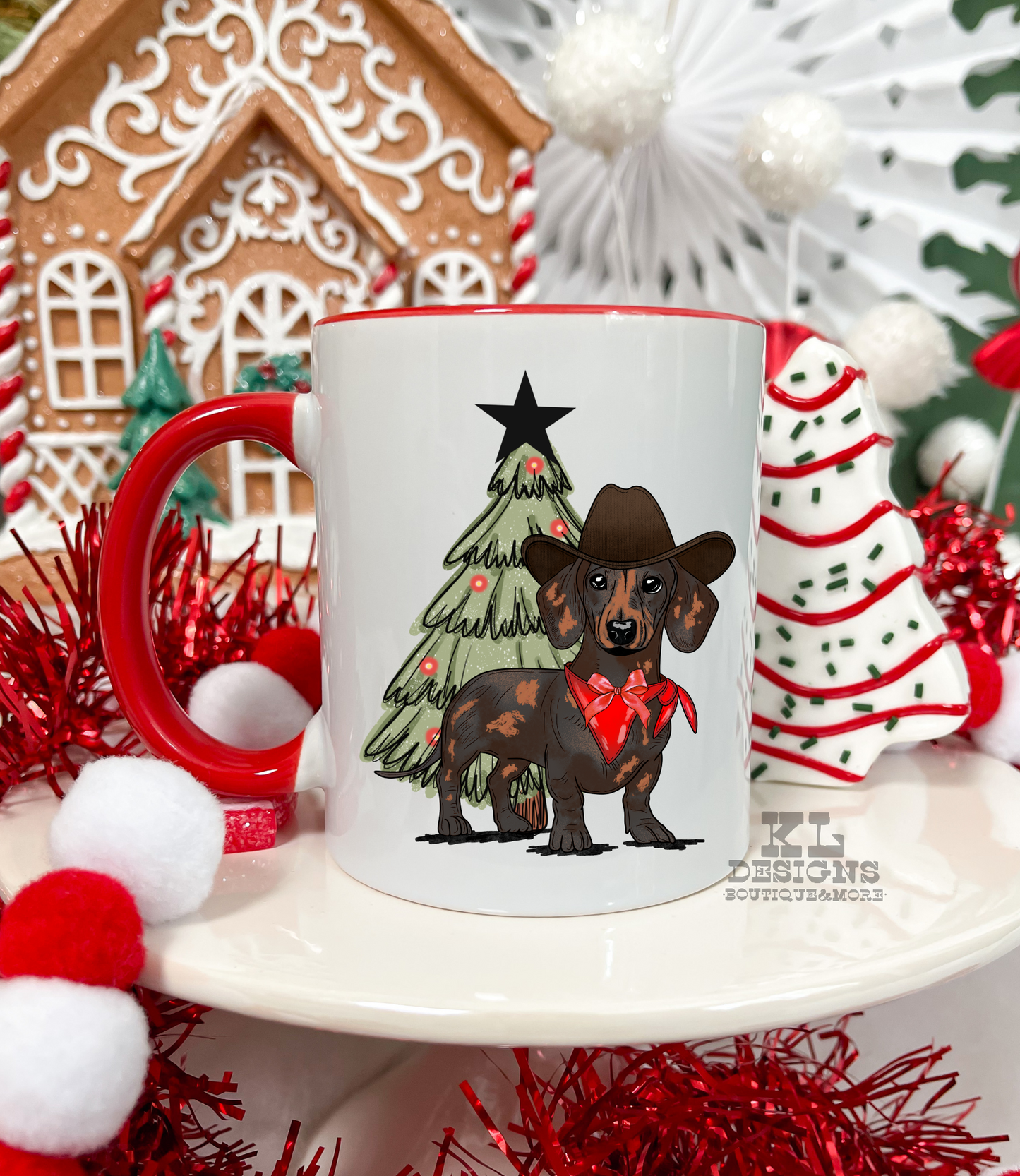 Cowboy Dachshund Mug