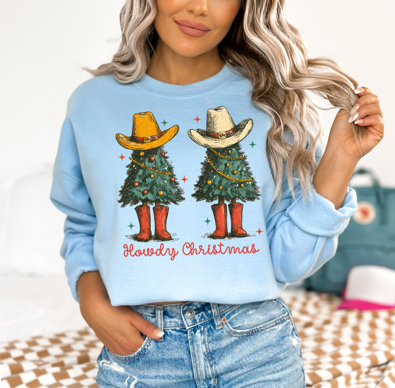 Howdy Christmas Cowboy Trees