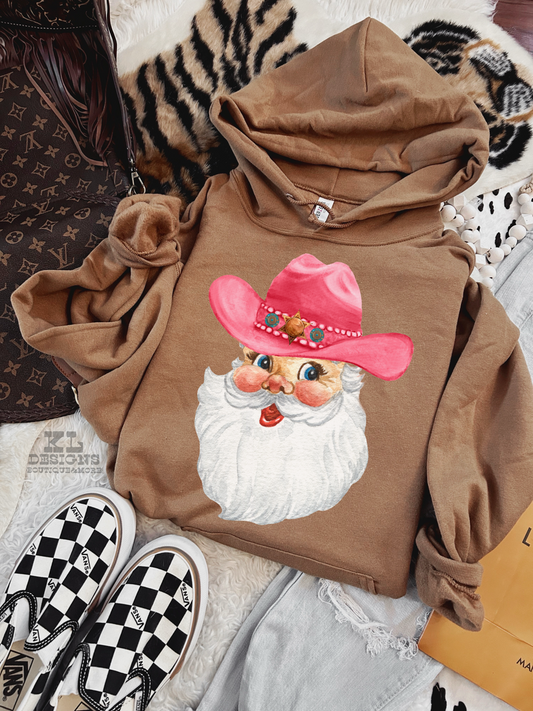 Pink Vintage Rodeo Santa