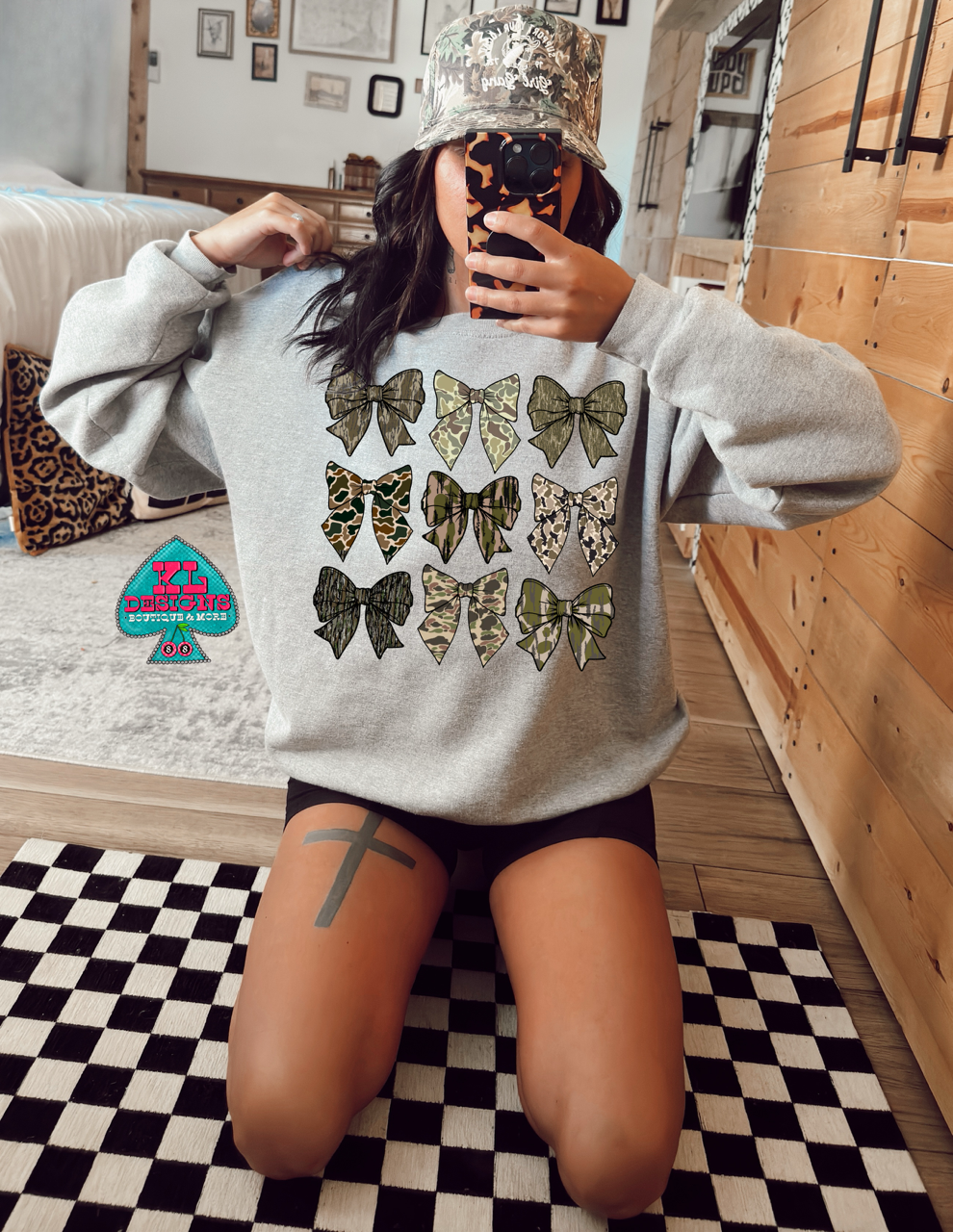 Camo Bow Collage