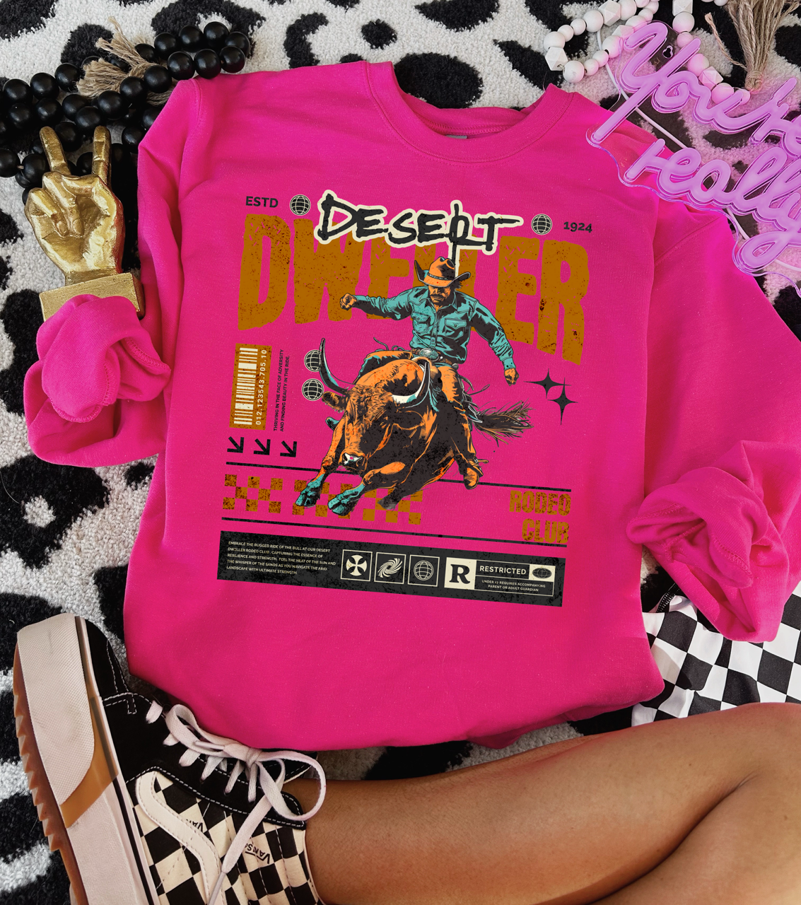 Desert Dweller Rodeo Poster