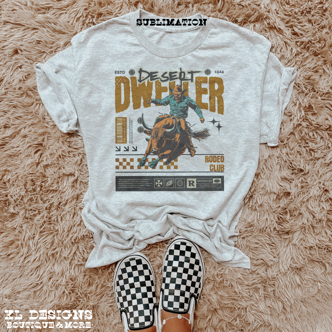 Desert Dweller Rodeo Poster