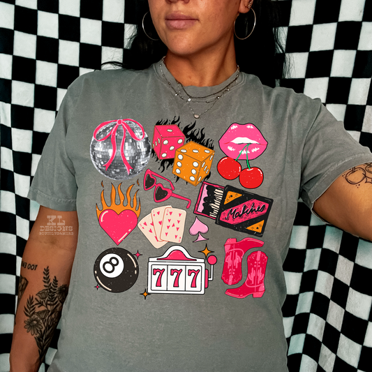 Vegas Valentine Collage