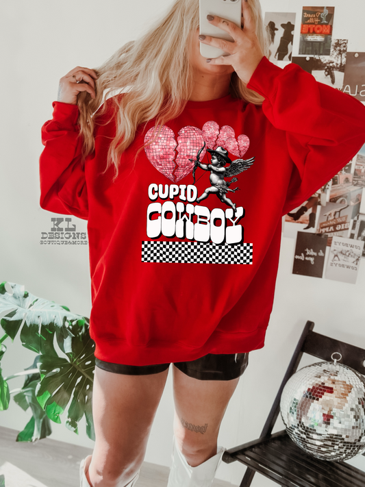 Cupid Cowboy Disco Hearts