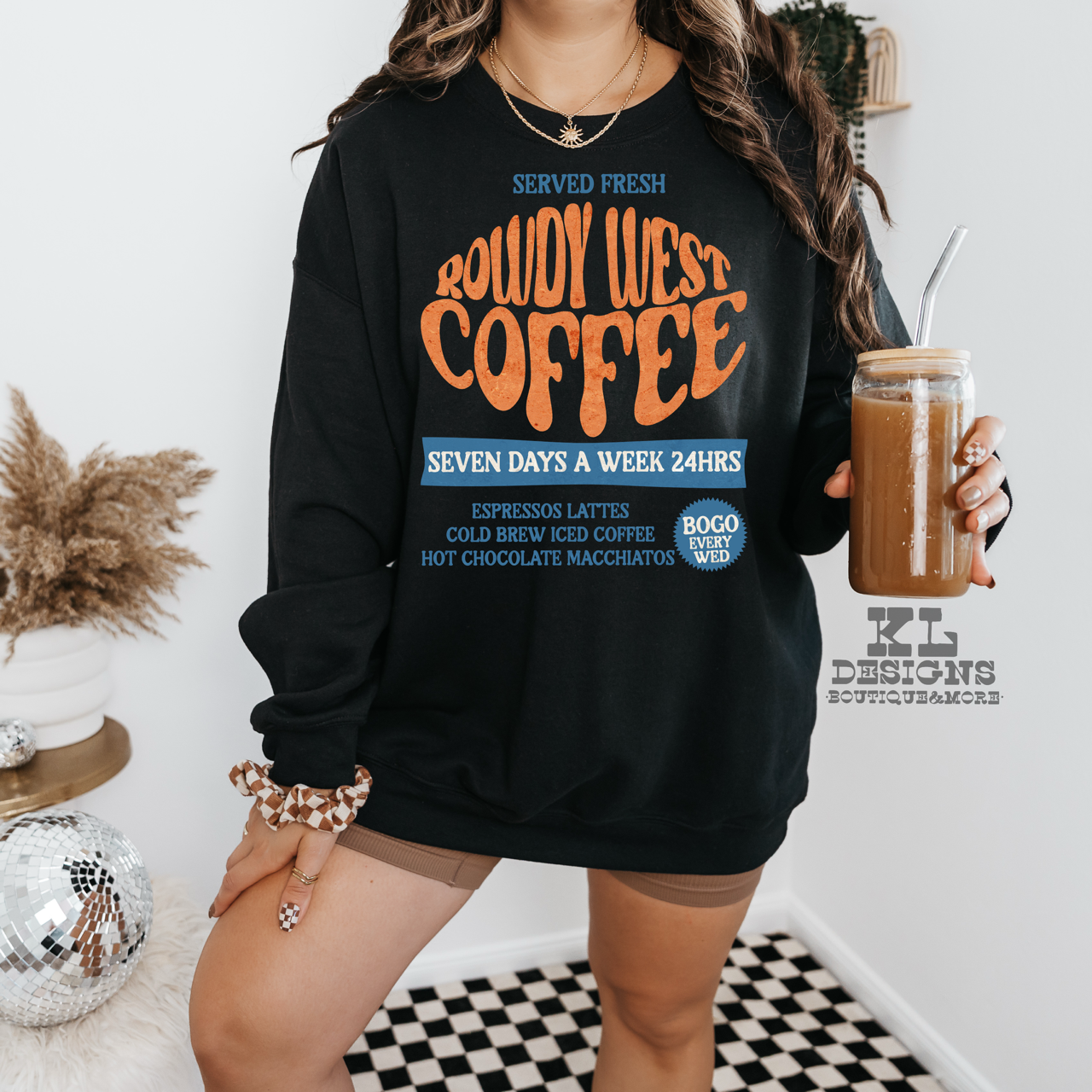 Rowdy West Coffee Menu