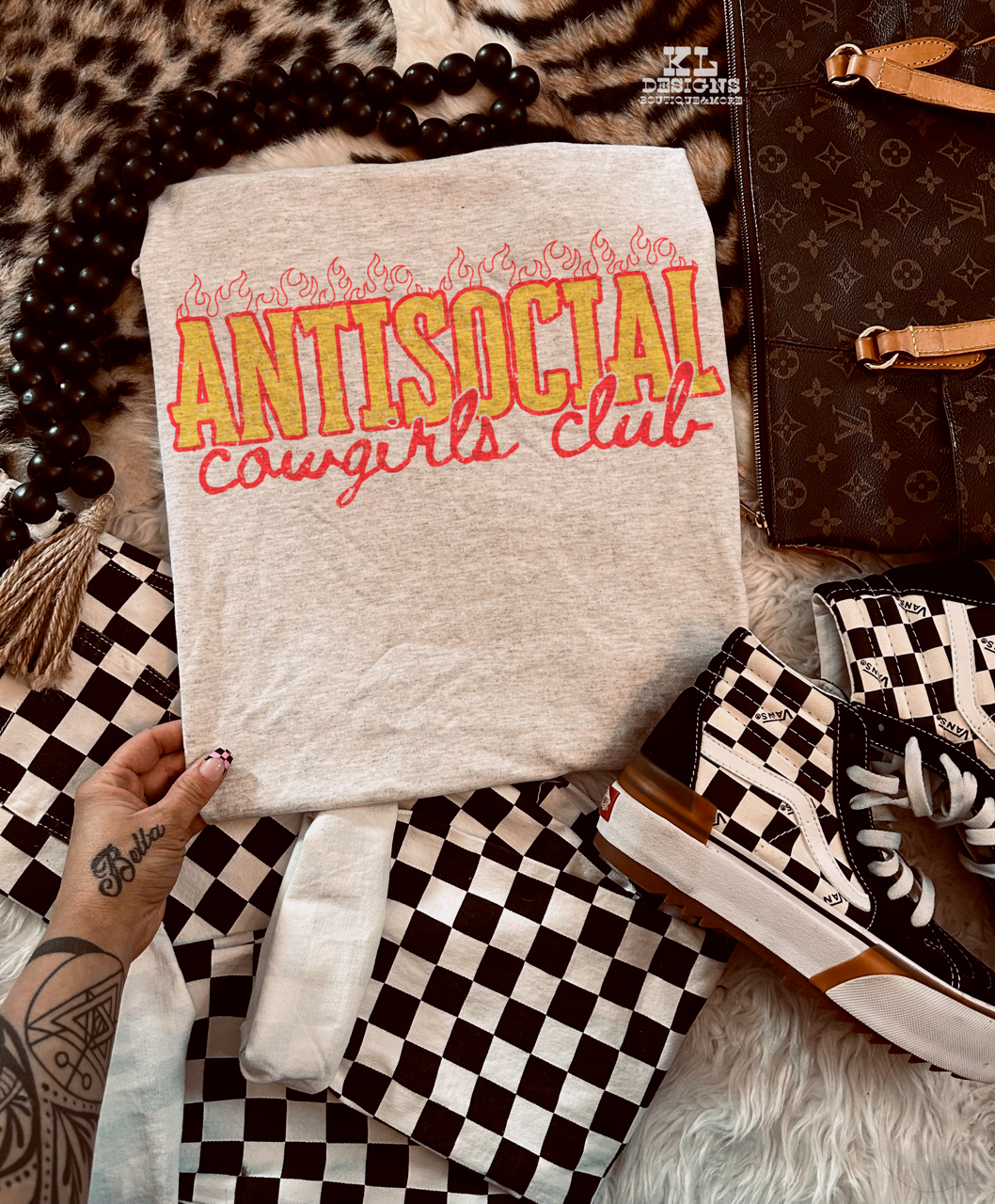 Edgy Antisocial Club Flames (multiple colors)