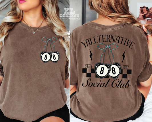 Yallternative Social Club (front&back)