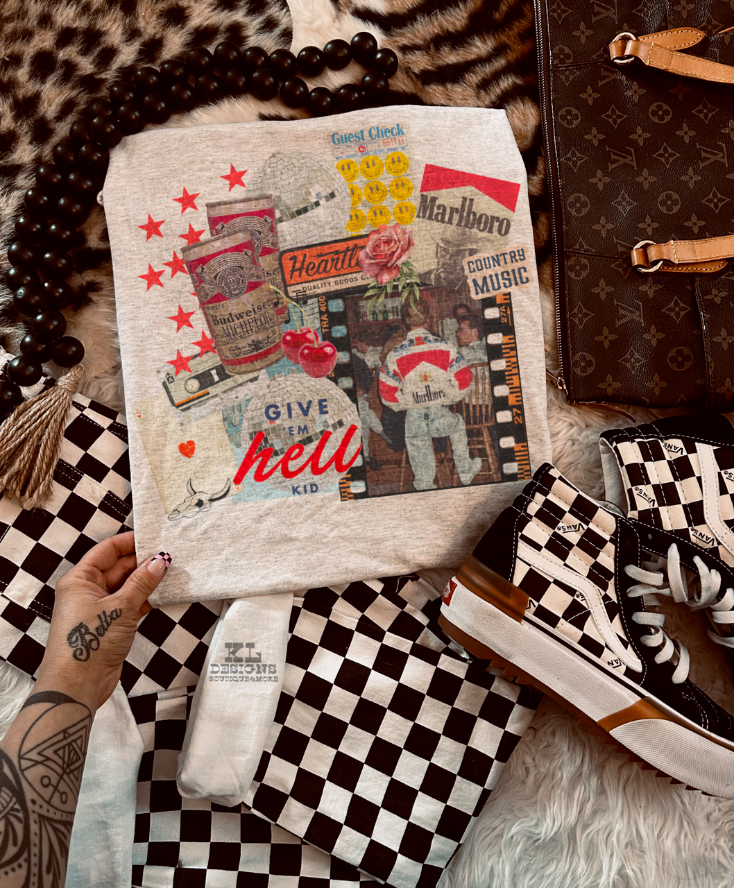 Vintage Dive Bar Collage
