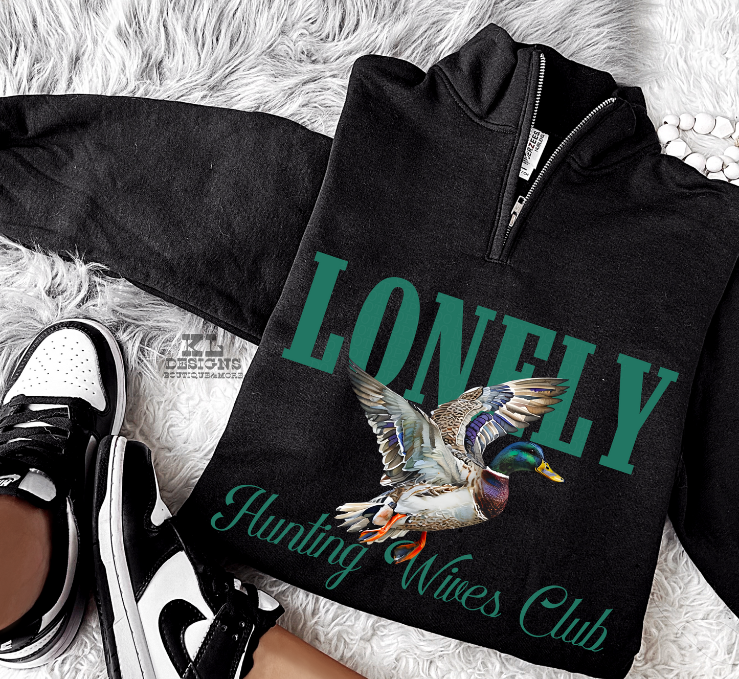 Lonely Hunting Wives Club Mallard (Quarter Zip)