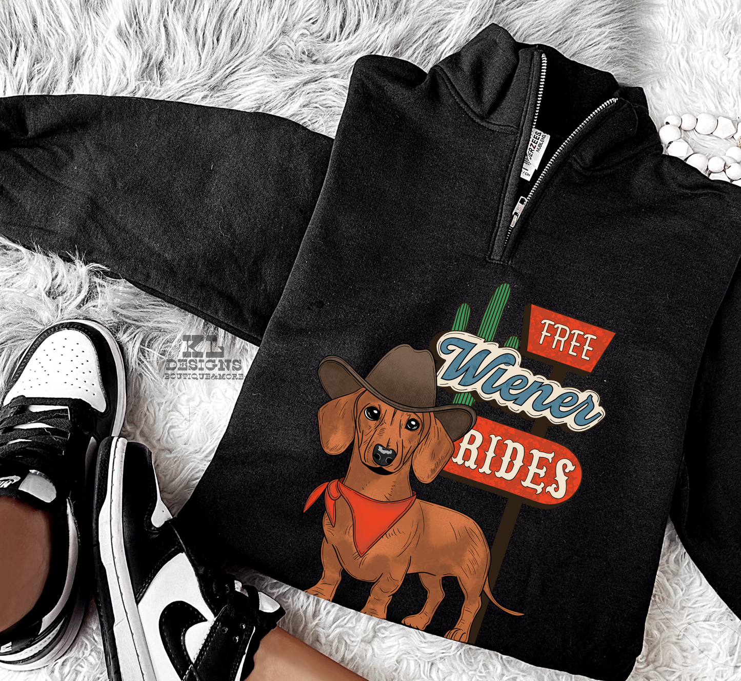 Wiener Rides (Quarter Zip)