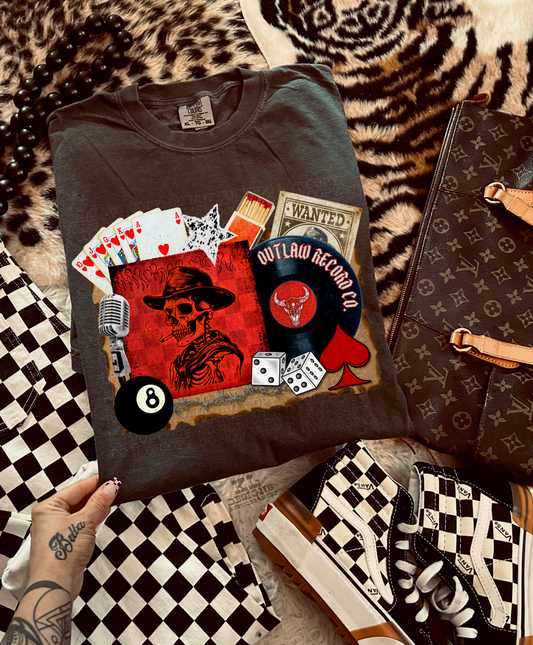 Outlaw Skeleton Records Collage
