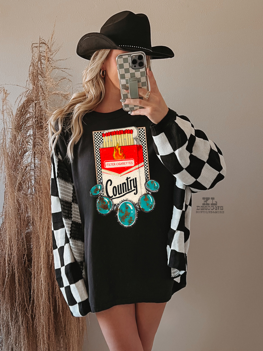 Turquoise Country Cig Pack