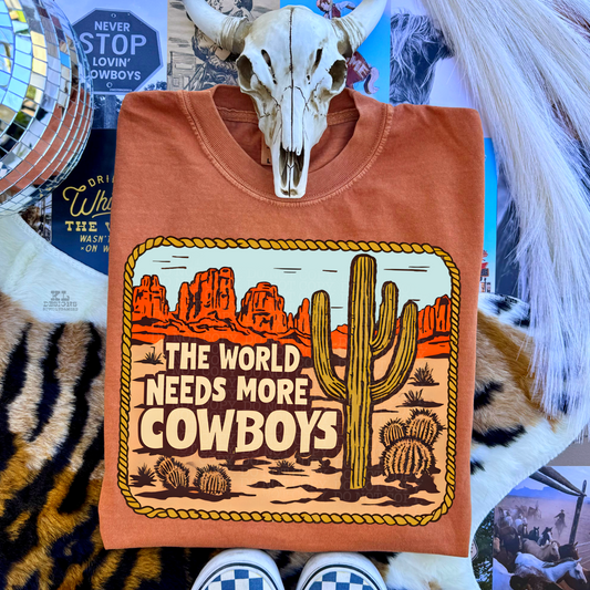 The World Needs More Cowboys (wholesale)