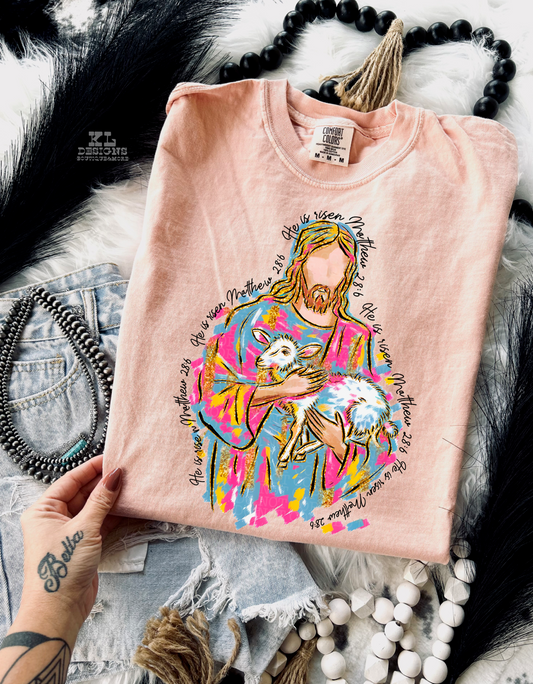 Watercolor He Is Risen