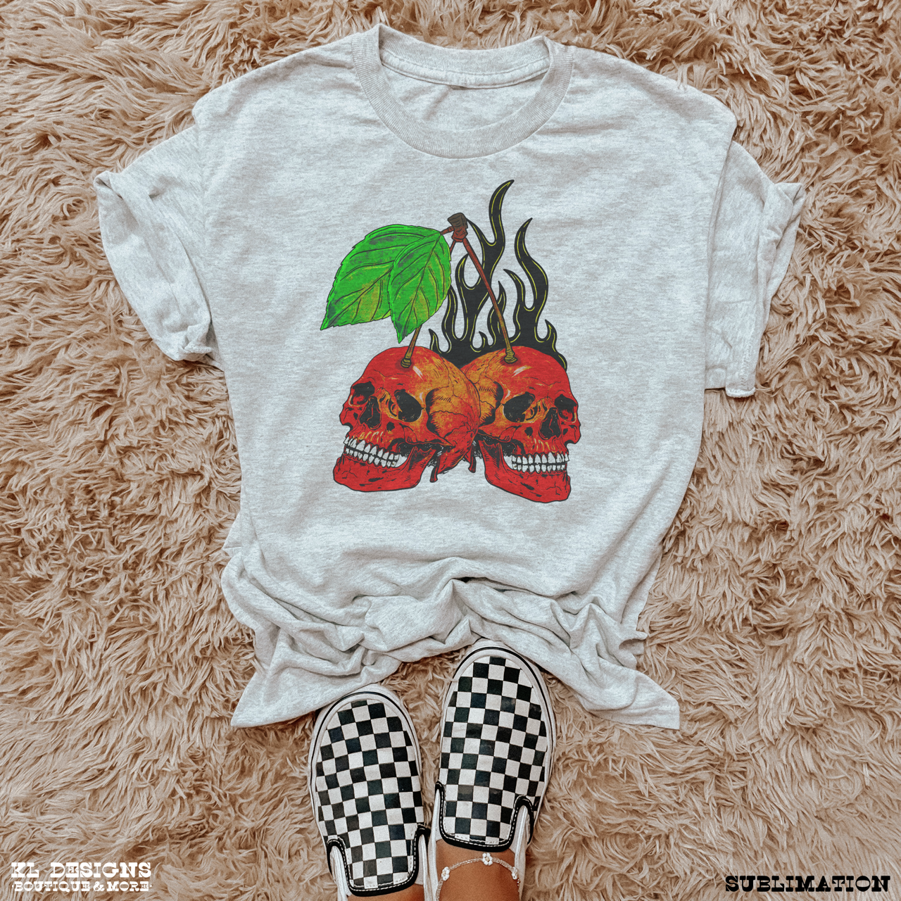 Flaming Skull Cherries
