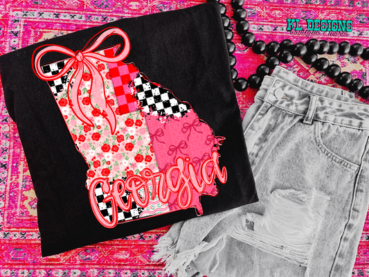 Girly Bow States - 50 State Options (wholesale)