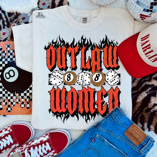 Out-law Women Flames (wholesale)