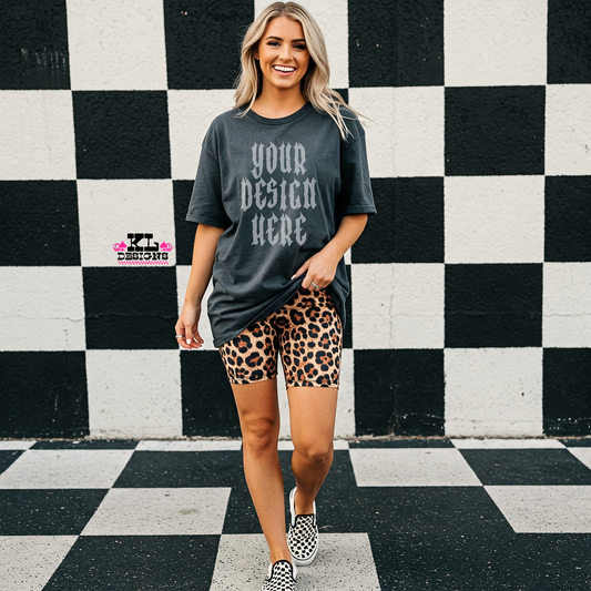 Pepper Comfort Colors Tee Mock