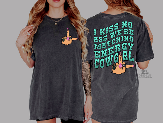 Match Energy Cowgirl - front&back (wholesale)