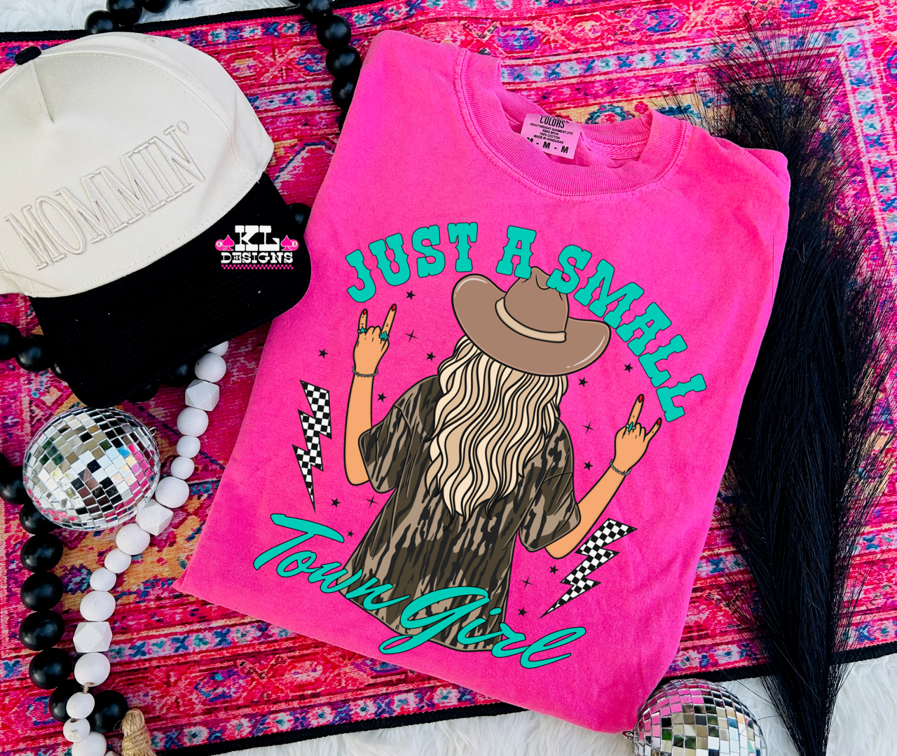 Small Town Blonde Girl Camo (wholesale)