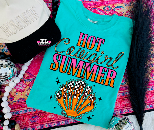 Hot Cowgirl Summer Checkered Shell (wholesale)