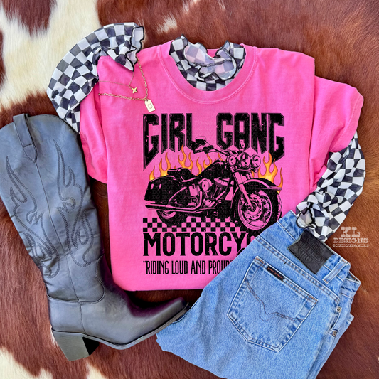 Loud And Proud Girl Moto Club