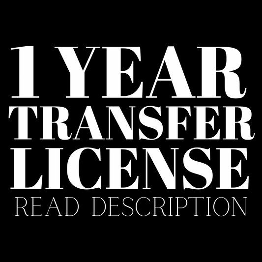 1 Year Design Transfer License