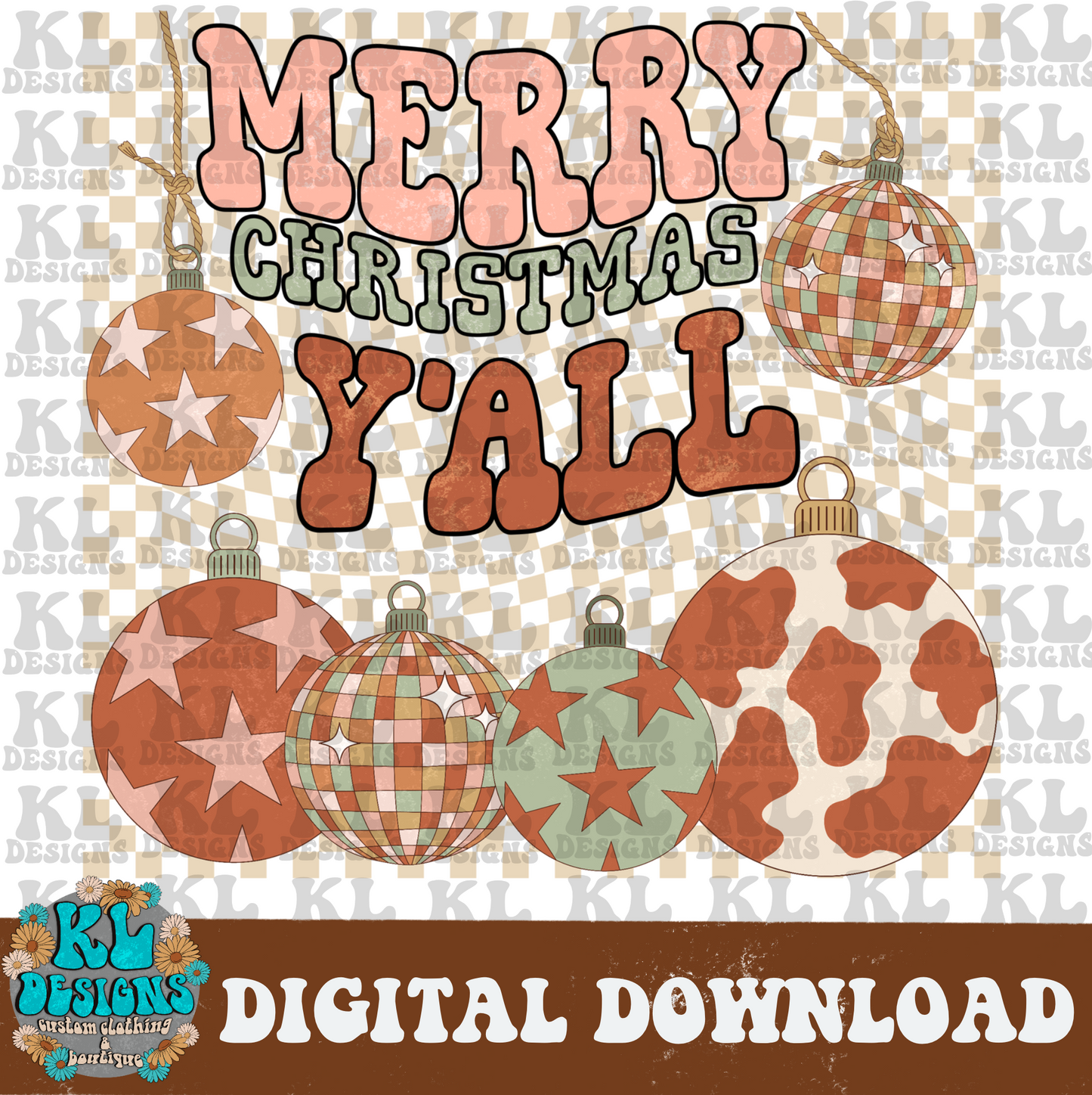 Merry Christmas Y’all | Digital Download