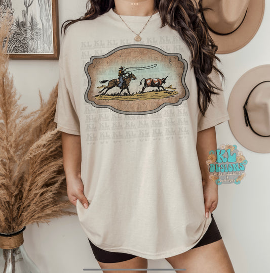 Cowboy Buckle Tee