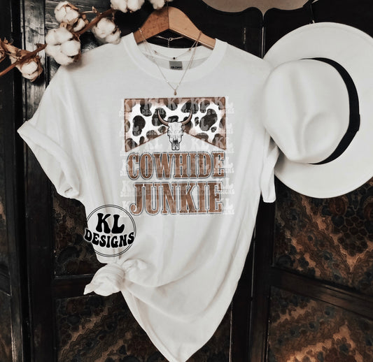 Cowhide Junkie | Tan | Digital Download