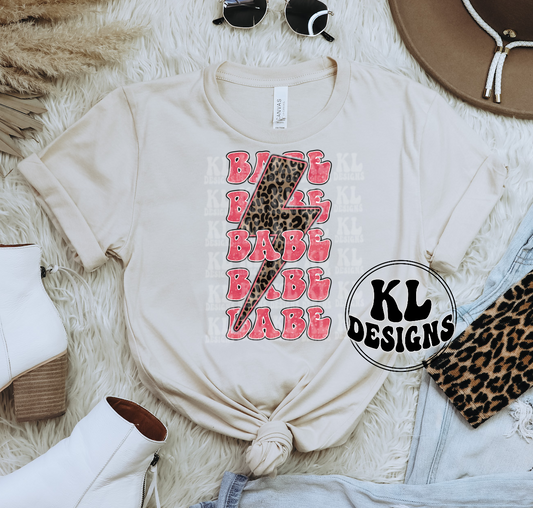 Leopard Babe Bolt | Digital Download