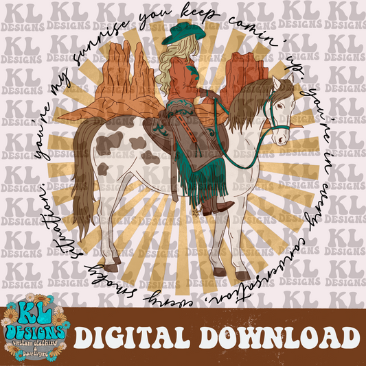 Western Sunrise | Digital Download